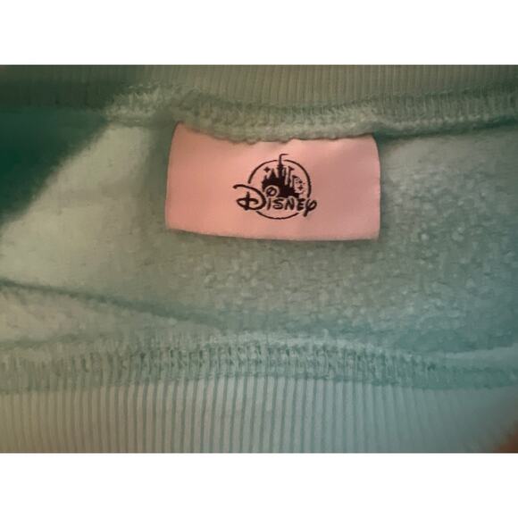 Walt Disney World Mickey Mouse Tie-Dye Turquoise Sweatshirt Size Small - Picture 4 of 5